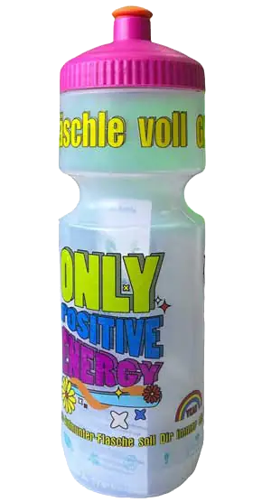 Big Mouth 750 ml Glücksflasche Druck