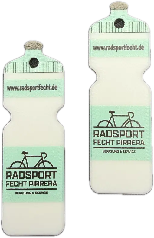 Individuell bedruckter EUBottle Schlüsselanhänger