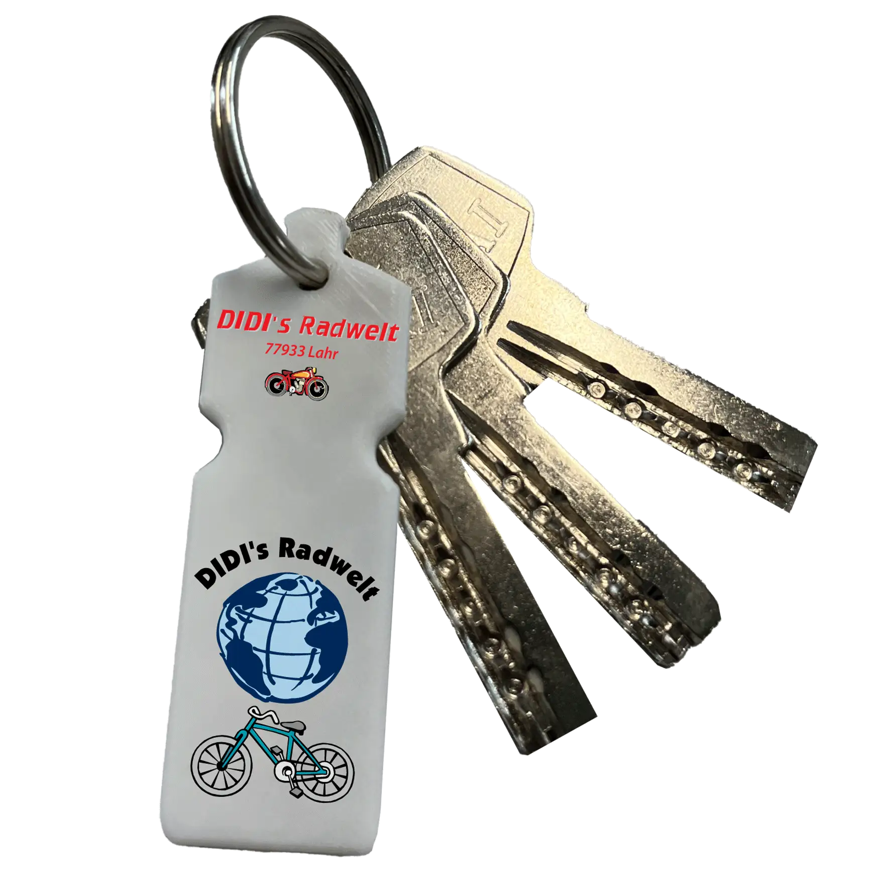 Personalisierter EUBottle Flaschen-Schlüsselanhänger als Werbeartikel