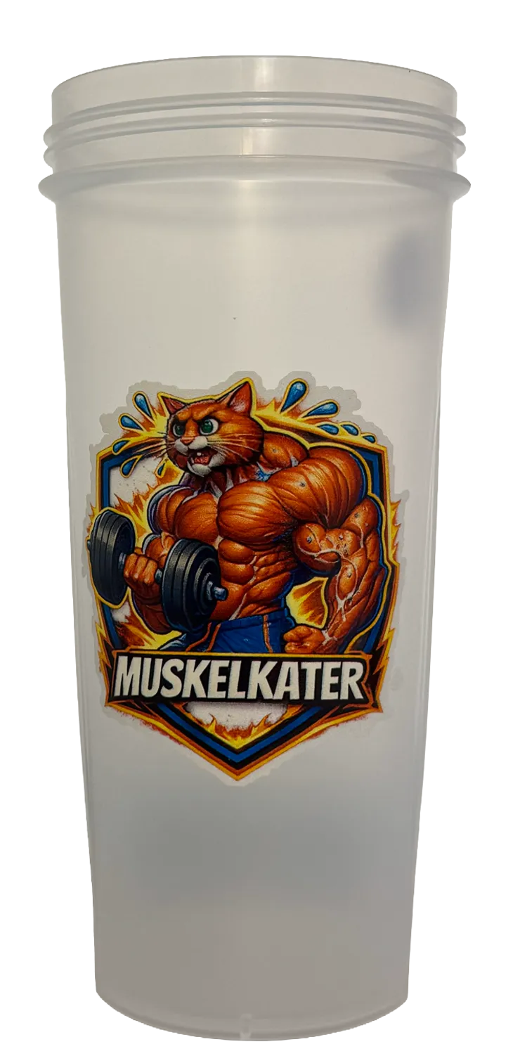Individuell bedruckter Perfect Shaker – Muster Kater