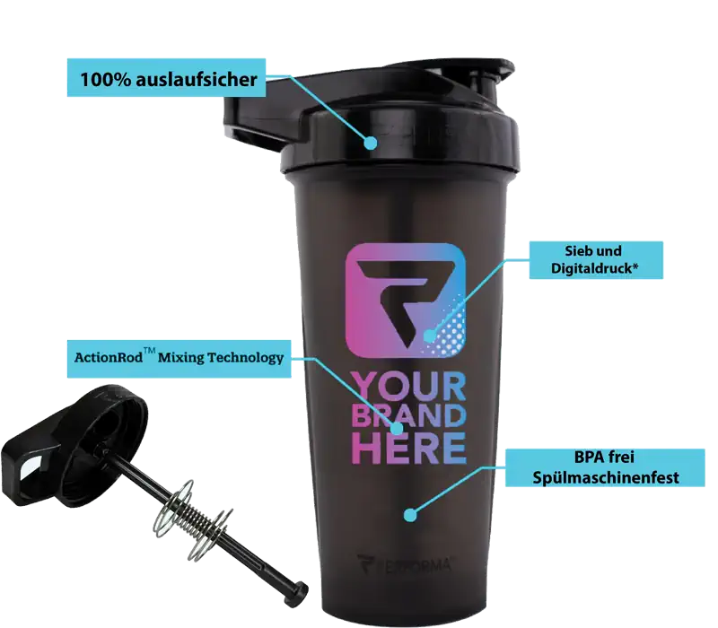 Activ Perfect Shaker mit individuellem Foto- oder Logodruck