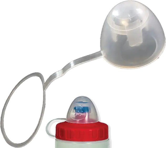 Transparente EUBottle Staubkappe