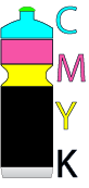 Bedruckung mit Pantone- und CMYK-Farben